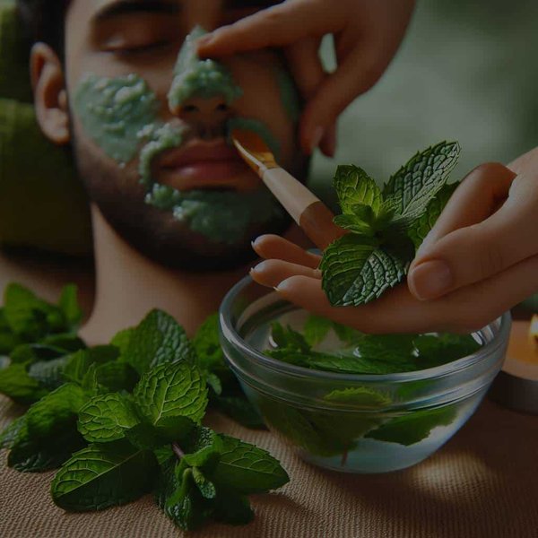 Comment utiliser les feuilles de menthe pour un soin rafraîchissant du visage ?